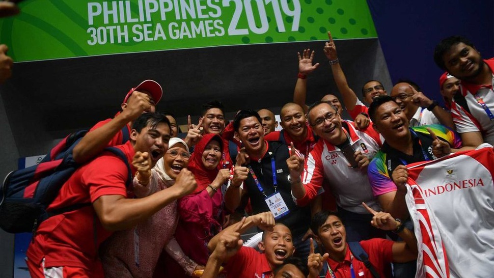 Update Perolehan Medali SEA Games 2019: Indonesia Masuk 3 Besar