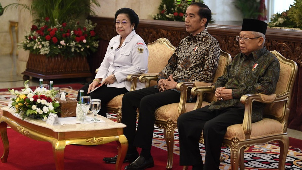 Jokowi Lantik BPIP Periode 2022-2027, Megawati Masih Dewan Pengarah