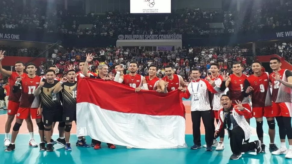 Hasil Final Voli Putra SEA Games 2019: Indonesia Raih Medali Emas