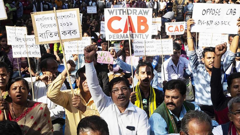 Kontroversi UU Anti-Muslim CAB di India yang Ramai Diprotes