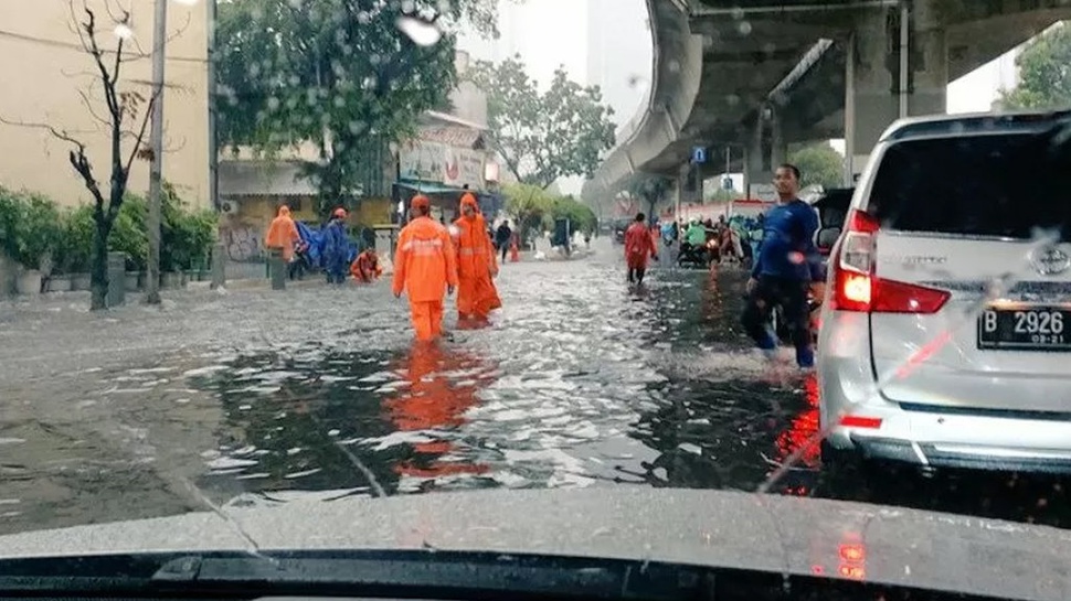 Pemprov DKI Klaim Banjir di Sejumlah Wilayah Jakarta Telah Surut
