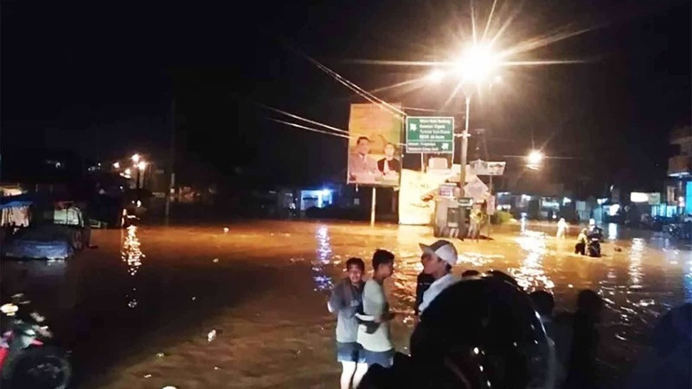 Banjir di Kabupaten Bandung Sebabkan 209 Orang Mengungsi