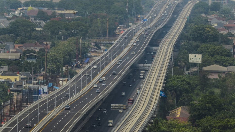 Alasan Jalan Tol Layang Jakarta-Cikampek II Dibuat Bergelombang