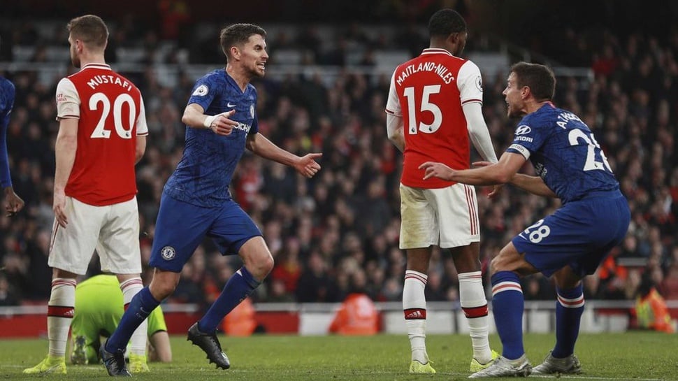 Arsenal vs Chelsea: Jorginho sebagai Protagonis sekaligus Antagonis