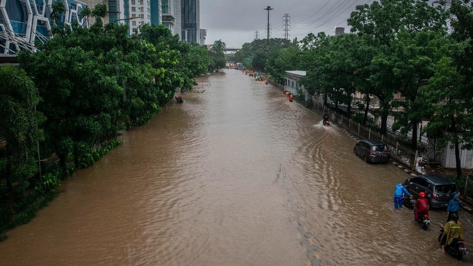 Banjir Jakarta Hari Ini, Katulampa dan Manggarai Siaga 2
