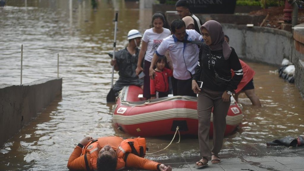 Banjir Menggenangi Jakarta di Awal Tahun 2020 