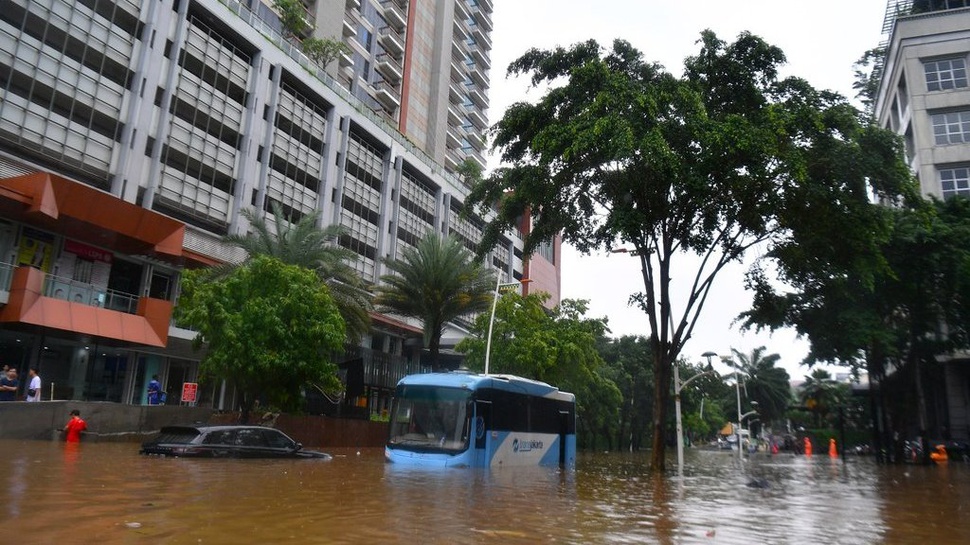 Perumahan Elite di Kelapa Gading Turut Terdampak Banjir