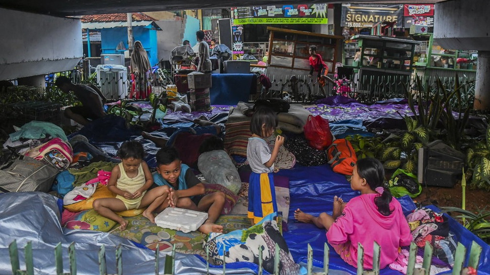 Pengungsi Banjir di Jakarta Per Jumat Pagi Berjumlah 12.491 Jiwa