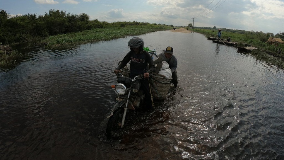 Beberapa Desa di Kabupaten Grobogan Jateng Diterjang Banjir