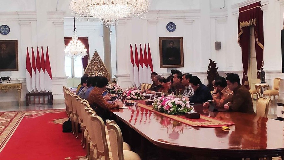 Presiden Jokowi Temui CEO Softbank Singgung Soal Ibu Kota Baru
