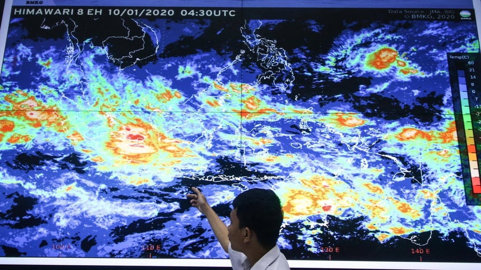 Jakarta Potensial Hujan Sedang-Deras sampai Siang