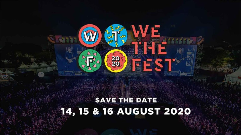 Tiket Terusan Konser We The Fest 2020 Dijual Mulai Rp1,24 Juta