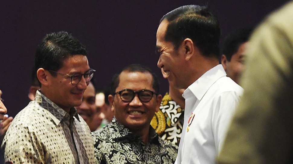 Jokowi di HIPMI: Sebut Sandiaga Capres hingga Janji Bagi Proyek
