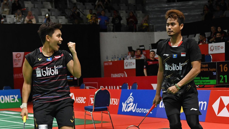 Lawan Cedera, Tontowi-Apriyani ke 16 Besar Indonesia Masters 2020