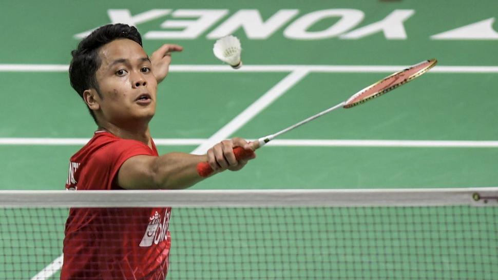Hasil Indonesia Masters 2020: Anthony Ginting Lolos ke Semifinal
