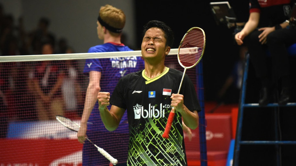 Anthony Ginting Juara Tunggal Putra Indonesia Masters 2020