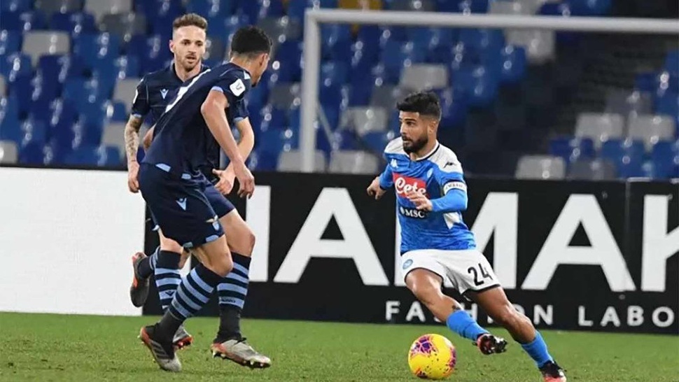 Siaran Langsung Napoli vs Lazio: Jadwal Liga Italia 2021 Live RCTI