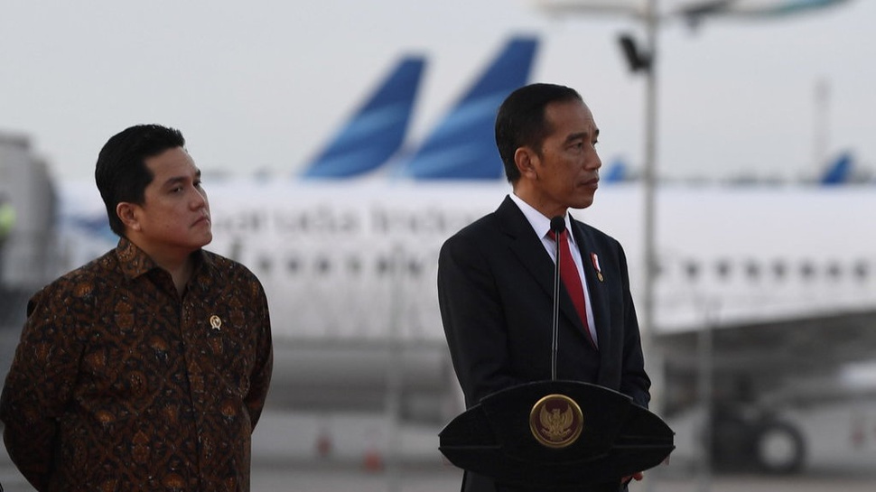 Erick Thohir akan Fokuskan Garuda Indonesia ke Penerbangan Domestik