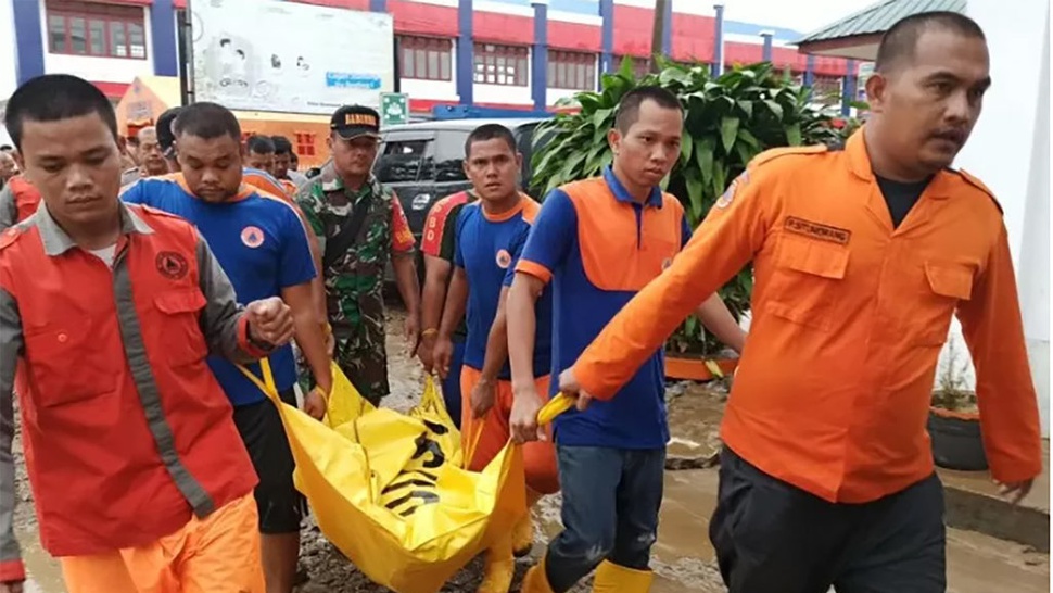 Korban Meninggal Banjir di Tapanuli Tengah Berjumlah 6 Orang