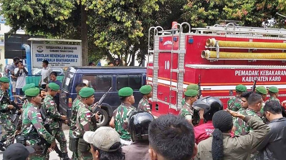 Rutan Kabanjahe Sumut Ricuh, Pasukan TNI Dikerahkan