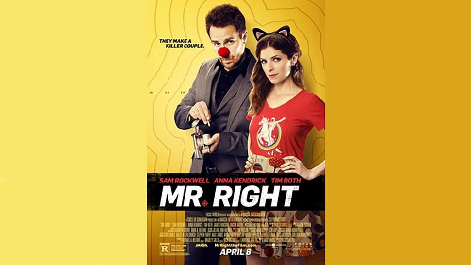 Sinopsis Mr Right, Film Soal Kisah Cinta Seorang Pembunuh Bayaran