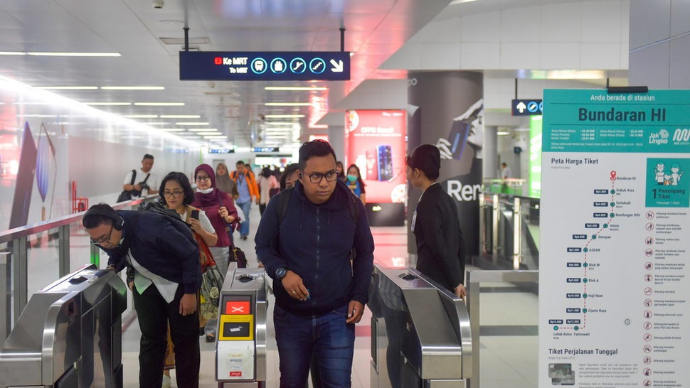 Coronavirus Indonesia: Orang Demam Dilarang Naik MRT Jakarta