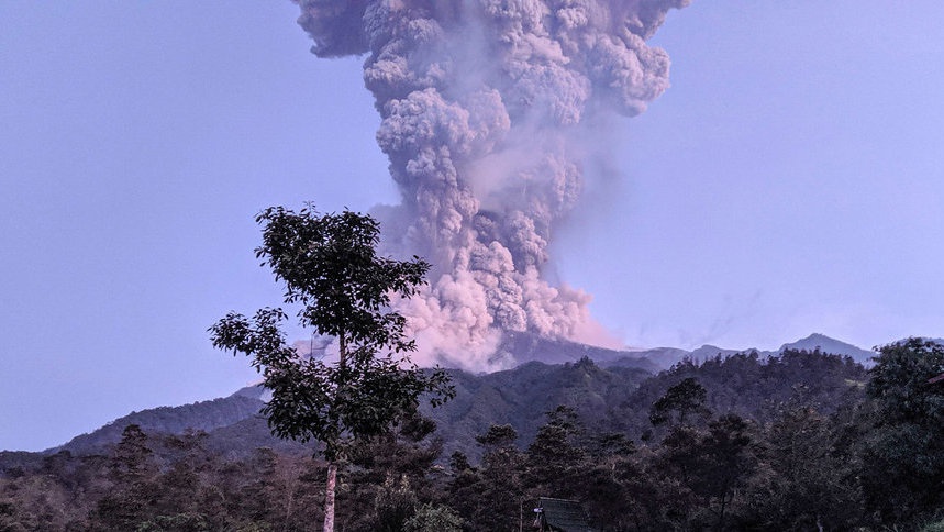 Gunung Merapi Meletus Pagi Ini, Erupsi Masih Didominasi Gas