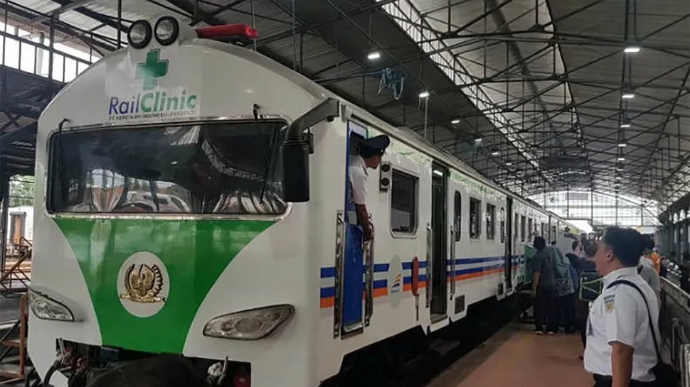 PT KAI Mengoperasikan Rail Clinic untuk Cegah Penyebaran COVID-19