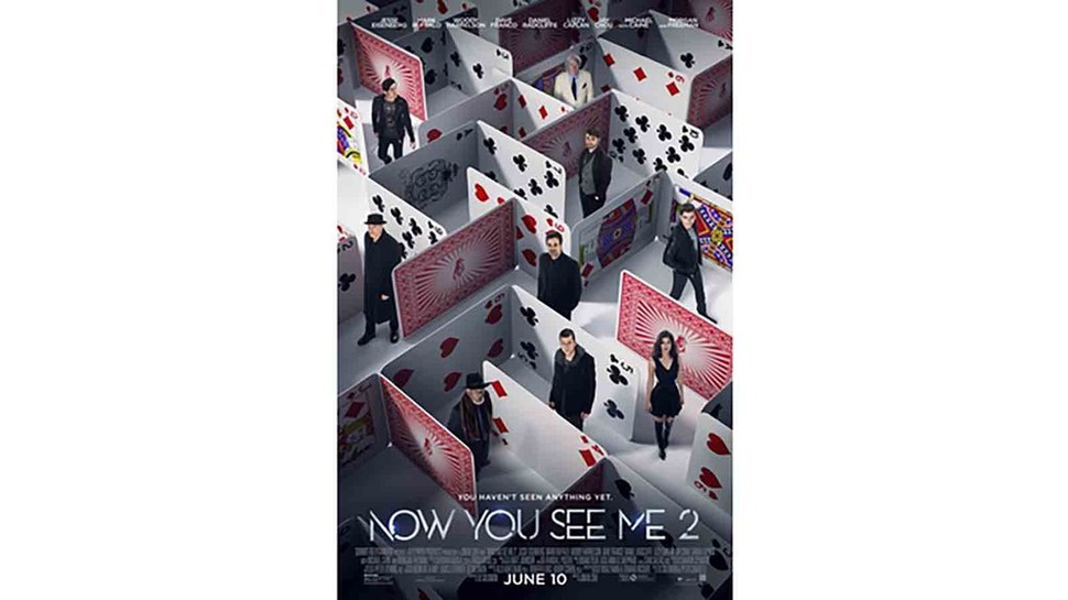 Sinopsis film Now You See Me 2, Tayang di Trans TV Pukul 19.00 WIB