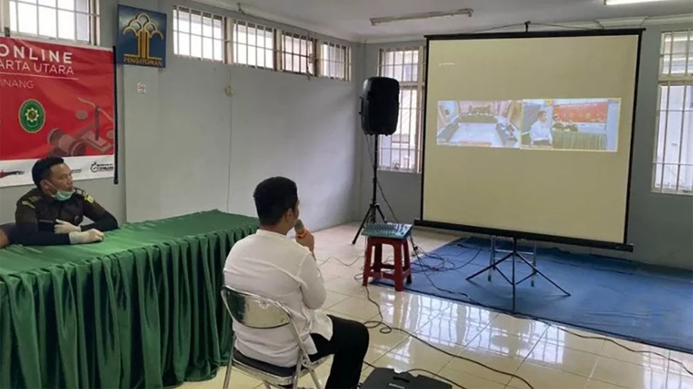 Cegah Penyebaran Corona, Sidang Video Conference Digelar Kejati DKI