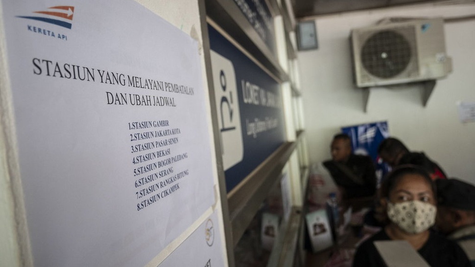 Putus Rantai COVID-19, 28 Perjalanan Kereta dari Jakarta Dibatalkan