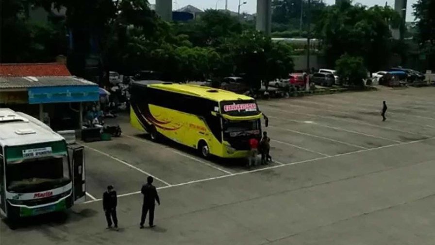 Cegah Corona, Terminal Kampung Rambutan Tutup Operasional Bus AKAP