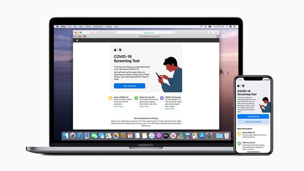 Apple Luncurkan Aplikasi & Website untuk Deteksi Gejala Dini Corona