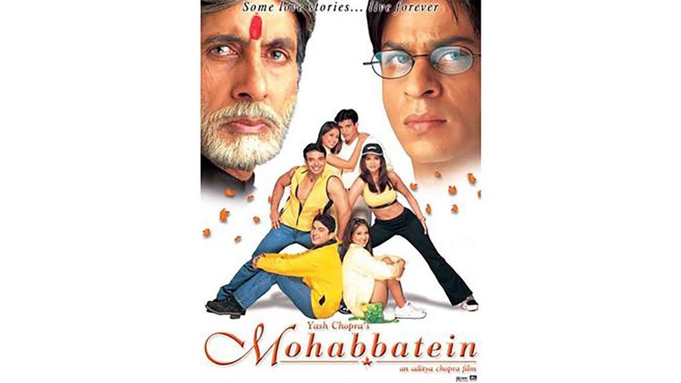 Sinopsis Mohabbatein, Perjuangan Cinta Shah Rukh Khan-Aishwarya Rai