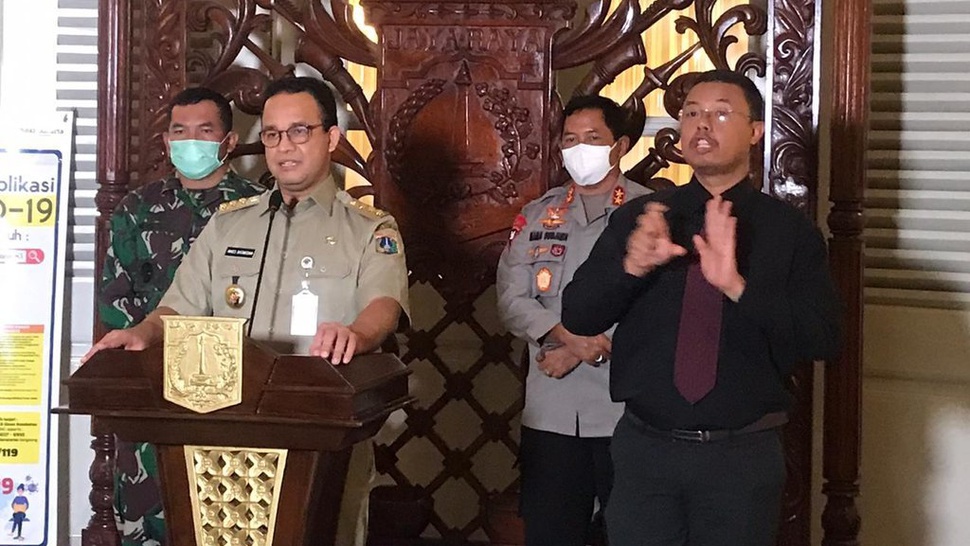 Anies Usul Ada Surat Izin Keluar-Masuk Jakarta Demi Cegah Corona