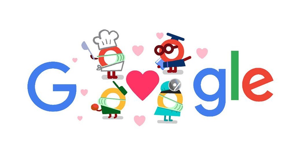 Thank You Coronavirus Helpers Jadi Google Doodle Hari ini 18 April