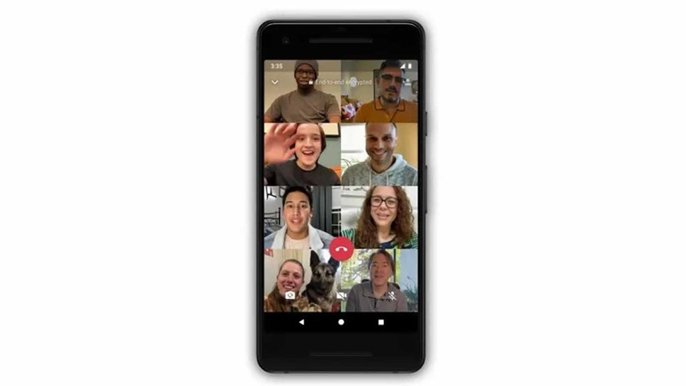 Cara Melakukan Panggilan Video dengan 8 Orang di Aplikasi WhatsApp