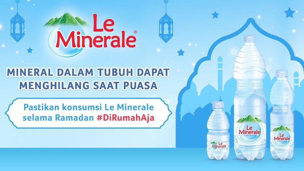 Air Mineral Berkualitas, Bantu Jaga Daya Tahan Tubuh Saat Berpuasa