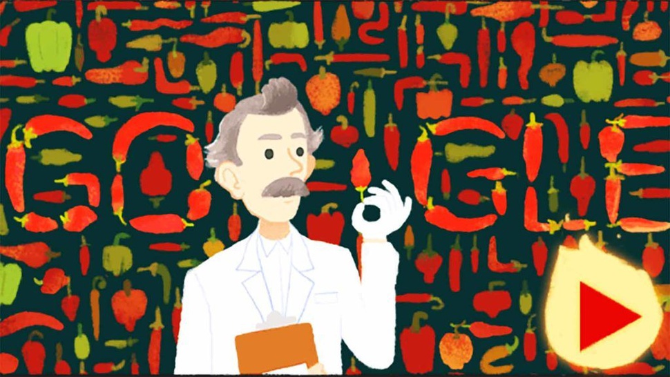 Scoville & Game Google Doodle Populer Hari Ini: Ukur Kepedasanmu!