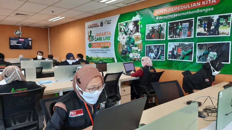 Jakarta Care Line Bantu Warga DKI Terdampak COVID-19 Selama Pandemi