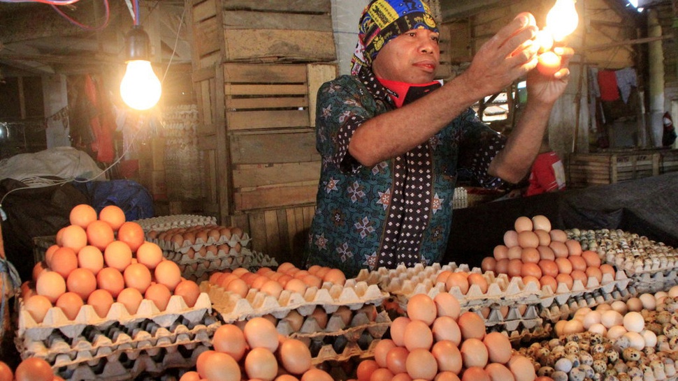 Update Harga Pangan Hari Ini: Telur, Daging Ayam dan Cabai Naik