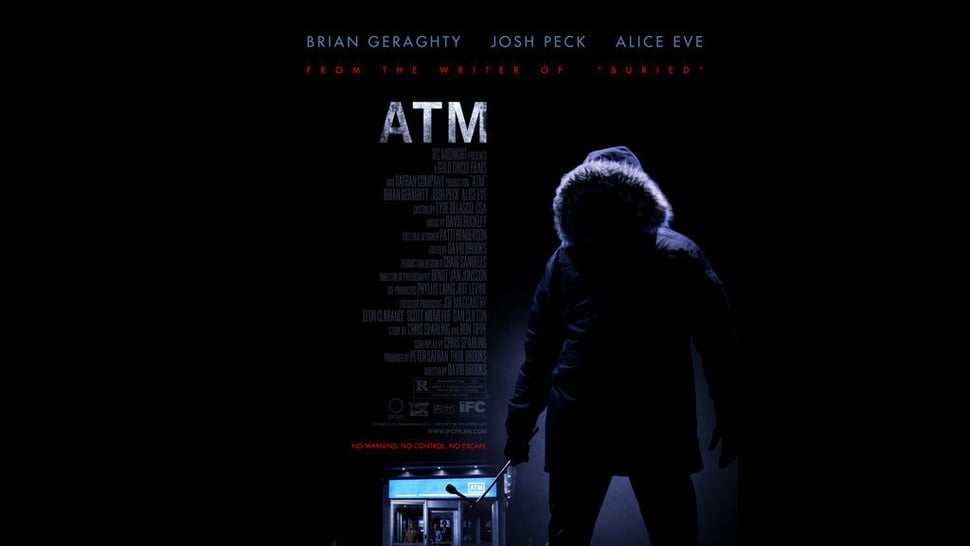 Sinopsis Film ATM Soal Kisah Tiga Orang Terperangkap di Bilik ATM