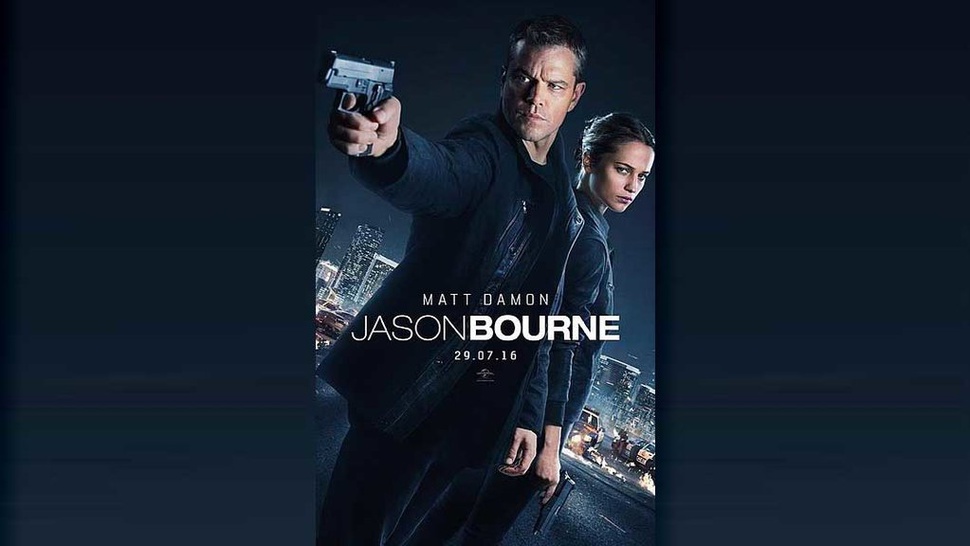 Sinopsis Film Jason Bourne: Pelarian Matt Damon dari Perburuan CIA