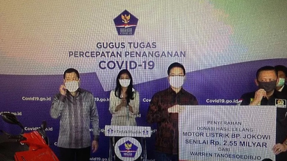 Tak Jadi M Nuh, Putra Hary Tanoe yang Menangkan Lelang Motor Jokowi