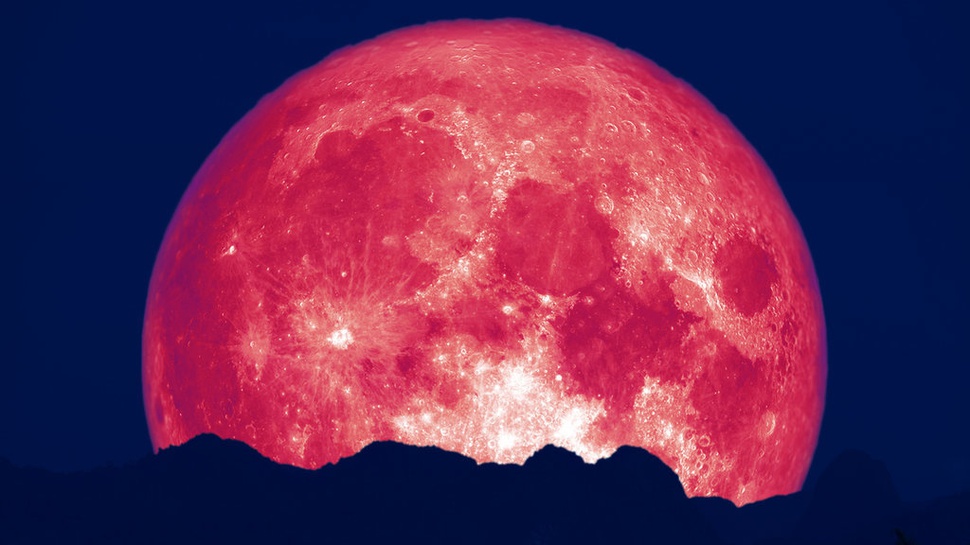 Gerhana Bulan dan Strawberry Moon Akan Terjadi di Indonesia 6 Juni