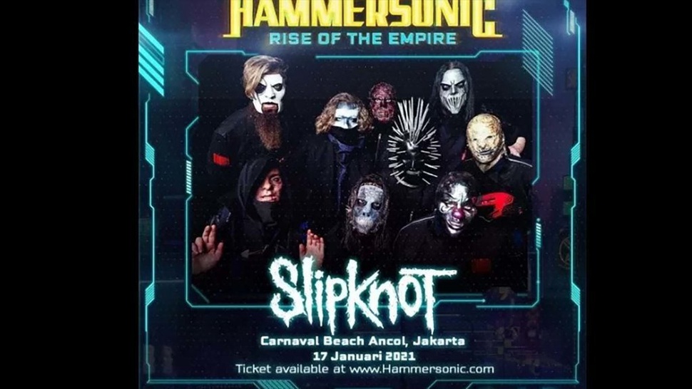 Rundown Hammersonic 2023 18 - 19 Maret: Slipknot Tampil Kapan?
