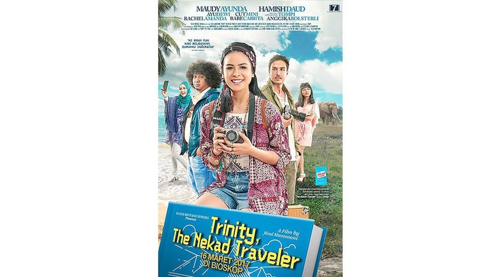 Sinopsis Trinity the Nekad Traveler, Film Traveling Maudy Ayunda