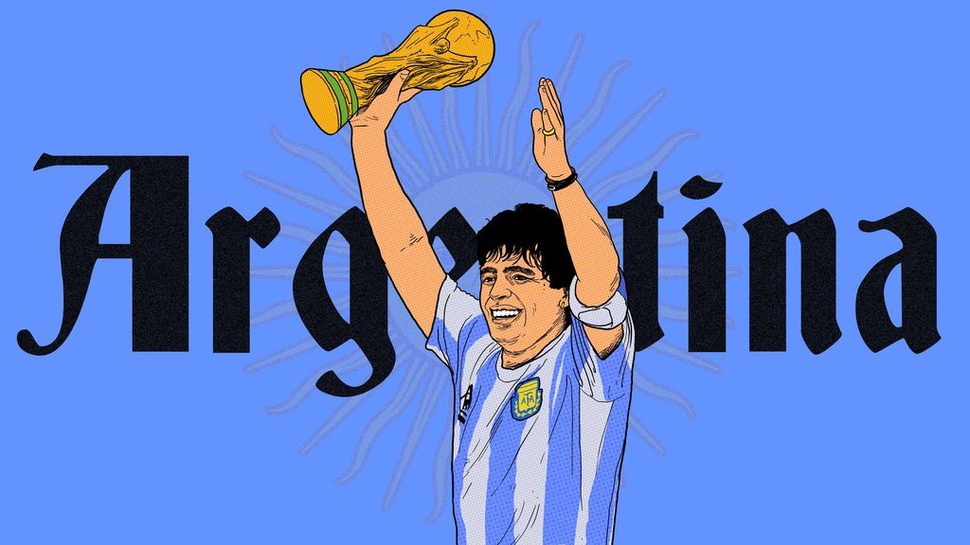 Piala Dunia 1986: Pesona Maradona & Cara Argentina Menepis Keraguan