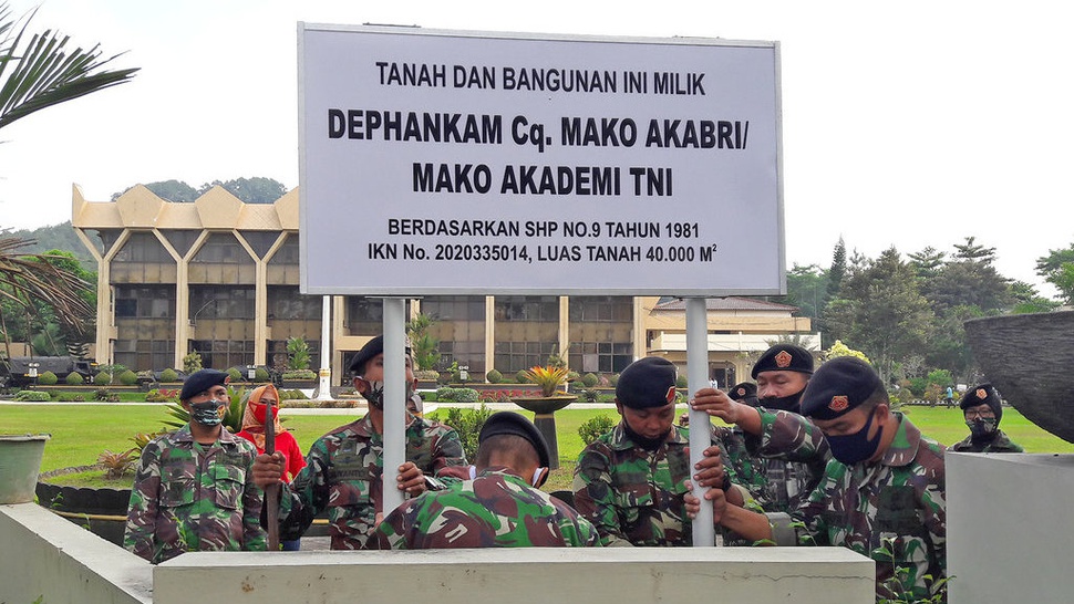 Merunut Pematokan Kantor Pemkot Magelang oleh Akademi TNI