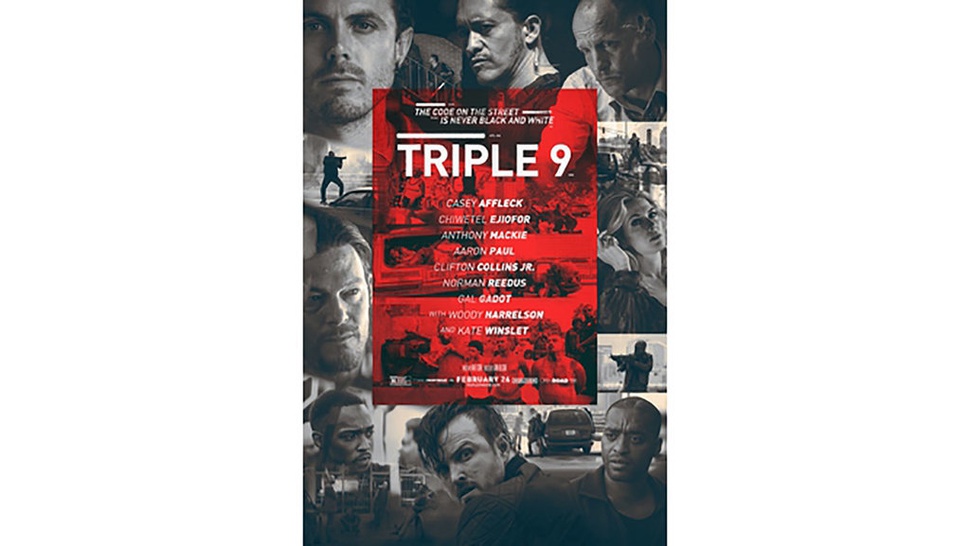 Sinopsis Triple 9, Film Thriller Kriminal Soal Perampokan Bank